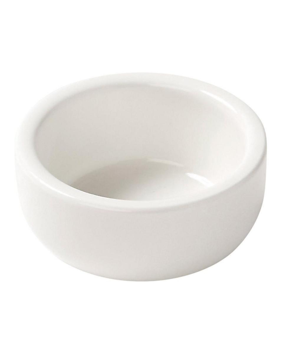 Boterpotje - Rond - Wit - Melamine - Ø6.4 - G-Line