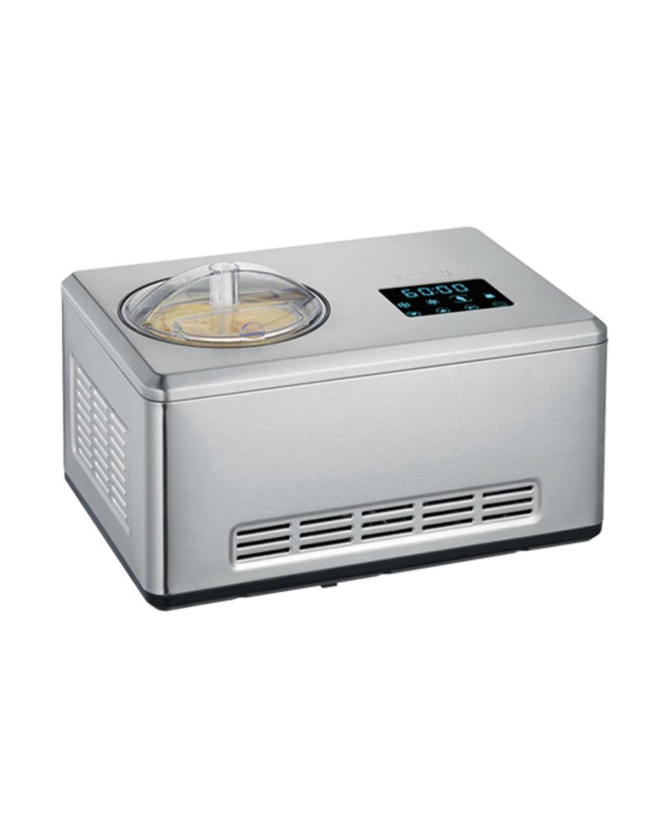 Sorbetiere - H 22,5 x 43 x 29 CM - 11.572 KG - 220 - 240 V - 180 W - Statisch - R600A - Edelstahl - Severin - 910100