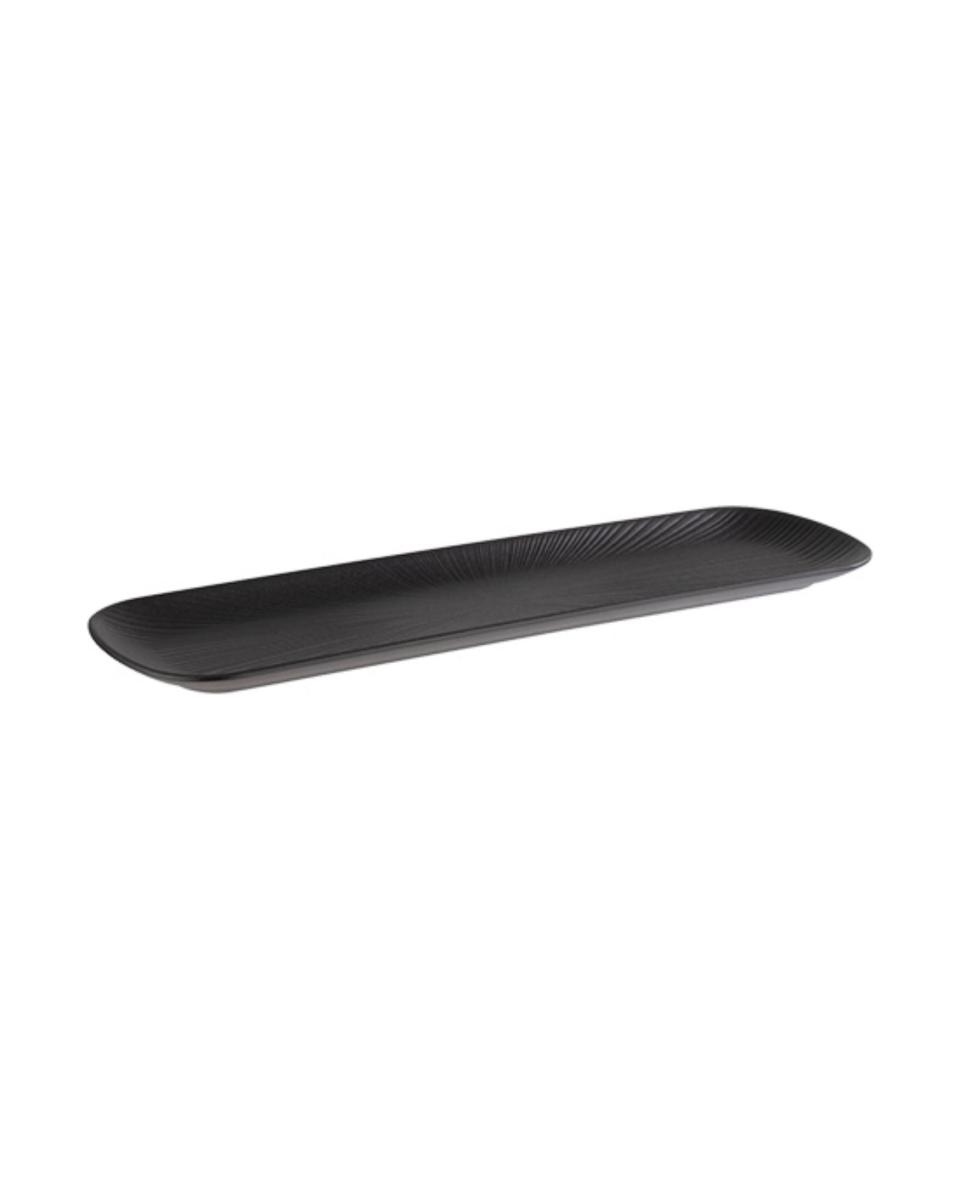 Serveerplateau - 2/4 GN - Zwart - Emga
