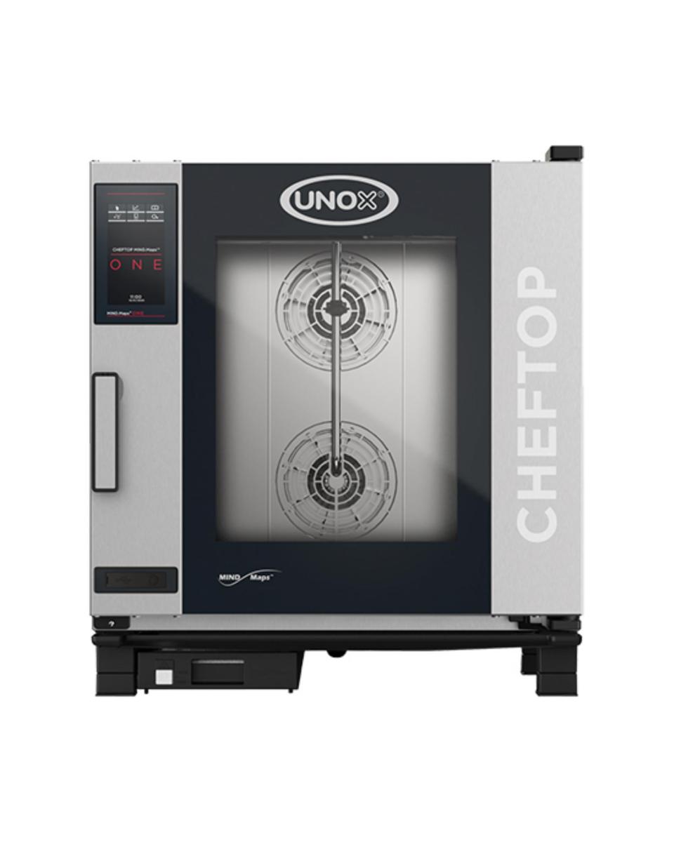 Unox Kombidämpfer Xevc-0711-E1L Cheftop Mindmaps One 400V 7X 1/1 Gn | Linke Drehtür