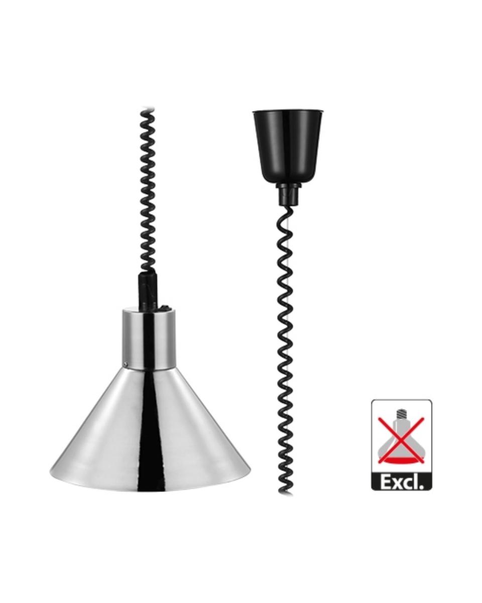 Wärmelampe - Ø23 cm - Chrom - Caterchef - 688043