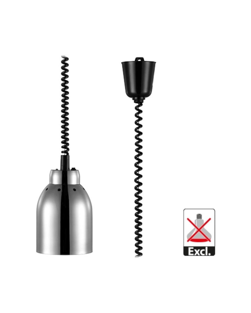 Wärmelampe - Ø16 cm - Chrom - Caterchef - 688265