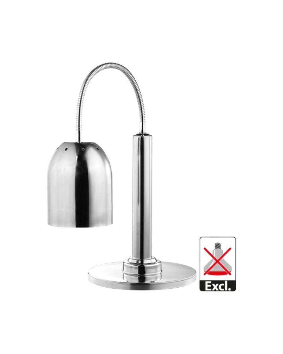 Wärmelampe - Ø24 cm - 1 Lampe - Chrom - Caterchef - 688250