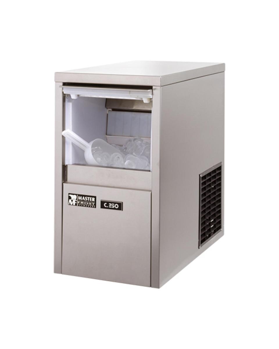 Eiswürfelmaschine - 25 kg - Edelstahl - MasterFrost - 706025