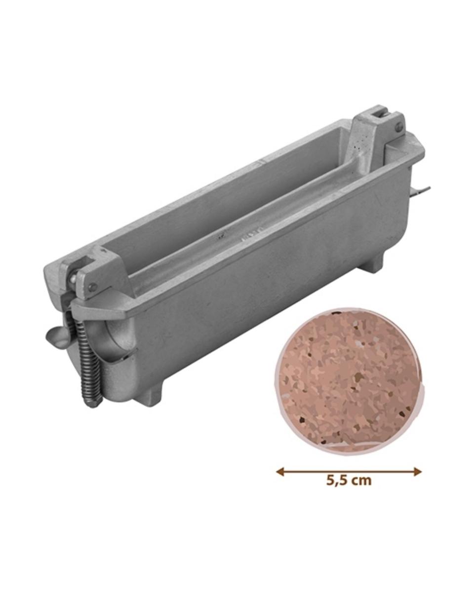 Pastetenform - Aluminium - Ø 5,5 cm - 065002
