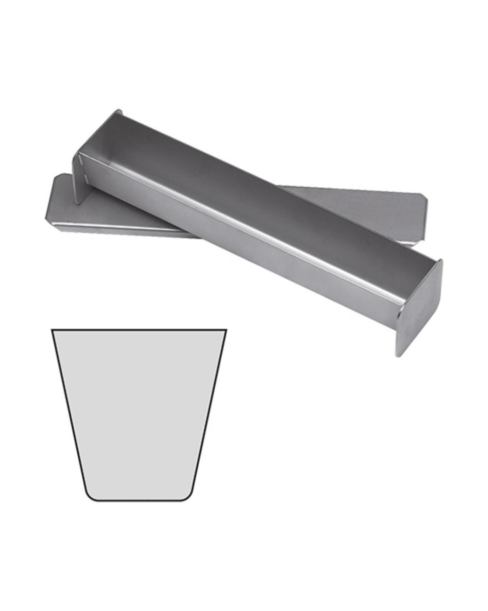 Pastete / Terrine Form - Mit Deckel - Edelstahl - Typ 3 - 065015