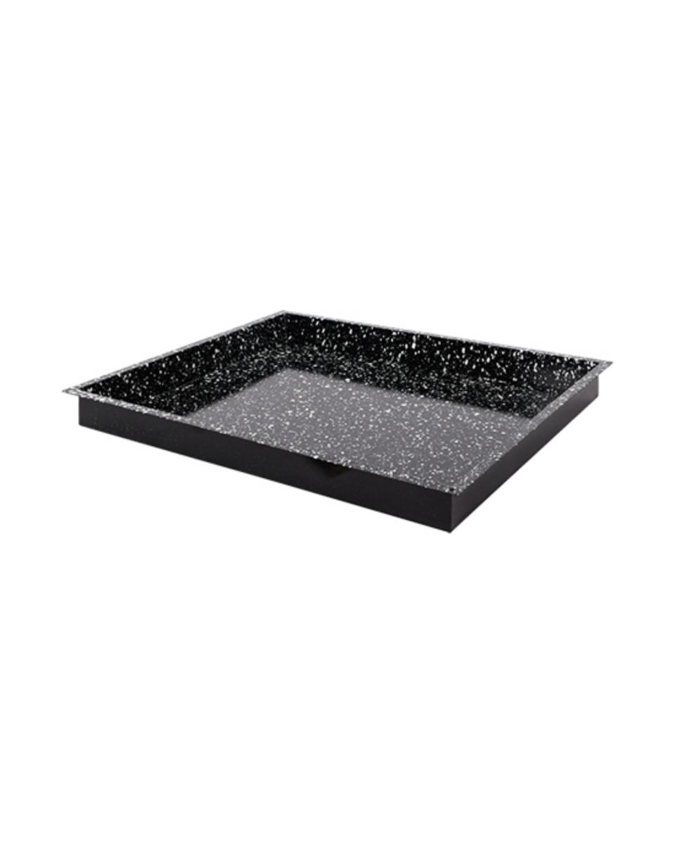 Ofenschale grau - 2/1 GN - 60 mm