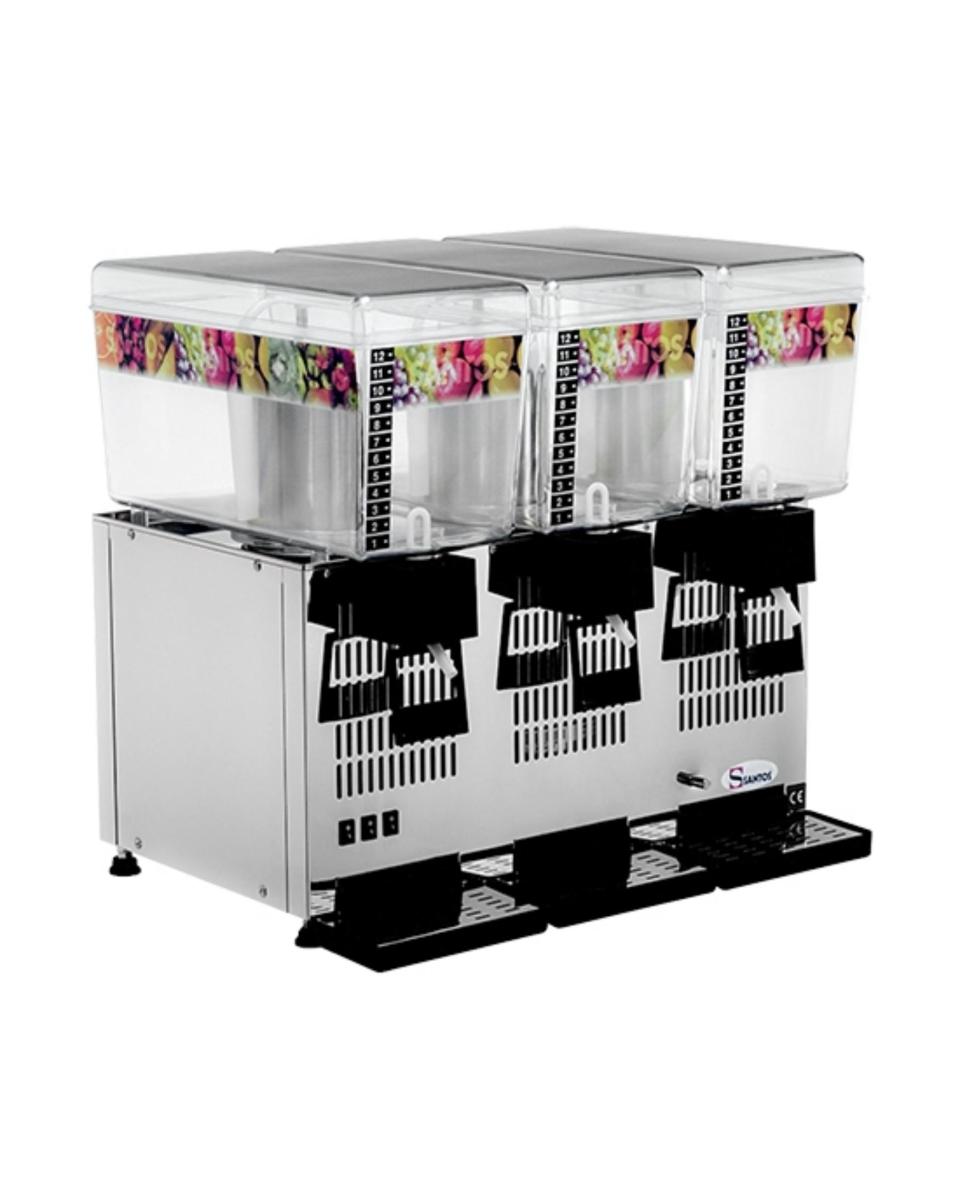 Getränkespender - 3 x 12 l - Polycarbonat - Santos - 408073