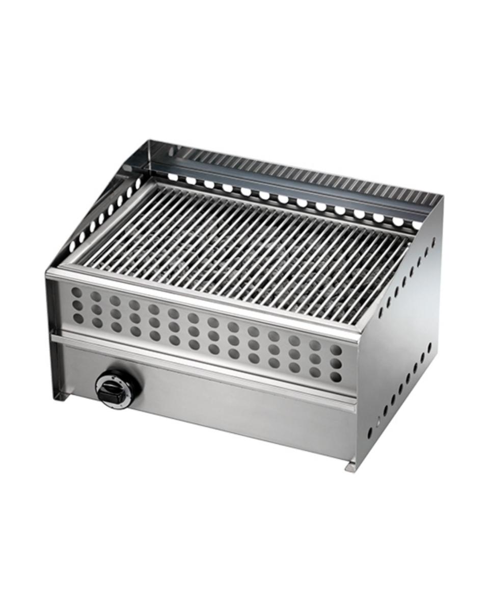 Lavasteingrill - 1 Zone - Edelstahl - 508200
