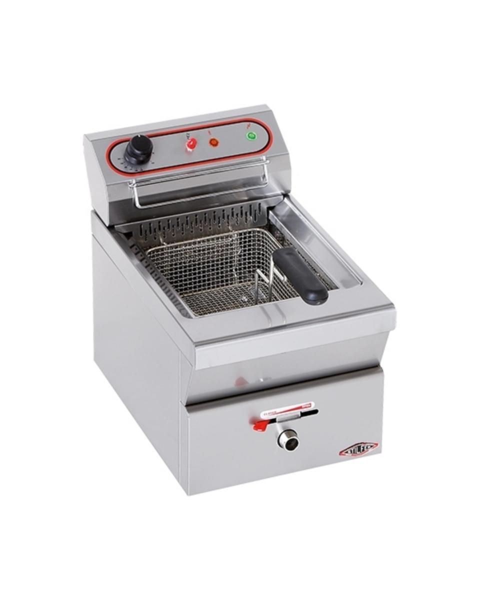 Fritteuse - Rapallo - 9 L - Edelstahl - Stilfer - 527009