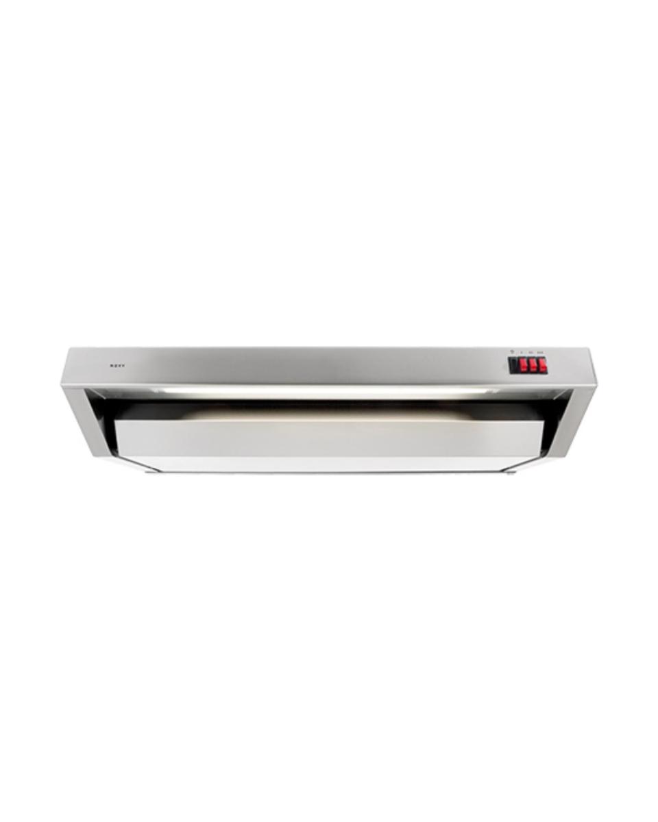 Dunstabzugshaube - Edelstahl - 90 cm - 552090
