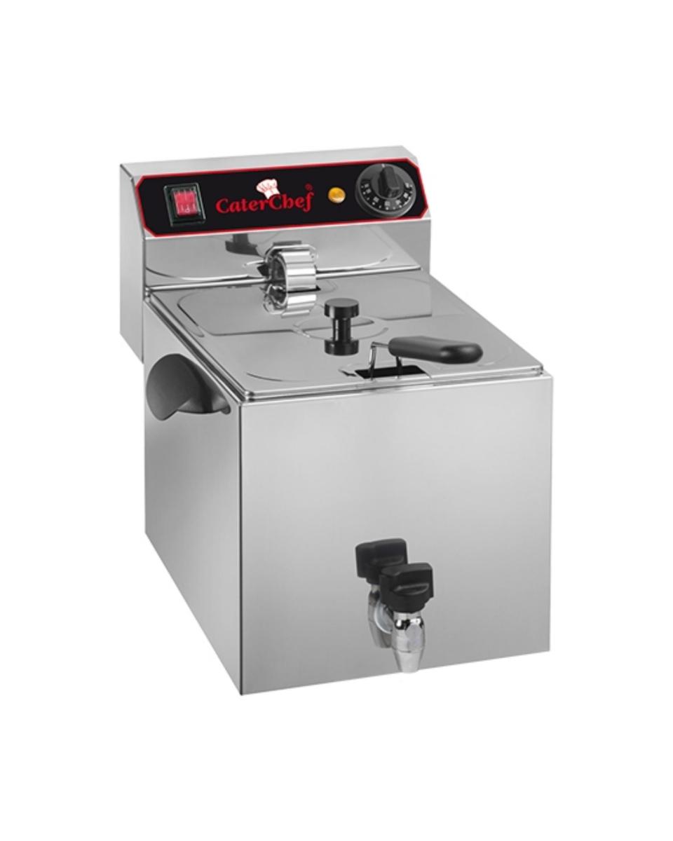 Caterchef - 9 Liter - Ablasshahn - 680009 | Gastro-Fritteuse