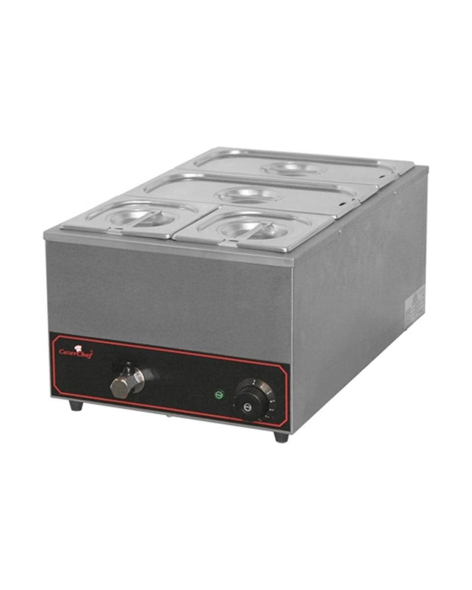 Bain Marie - 2 x 1/3 GN + 2 x 1/6 GN - Cater Chef - 688034