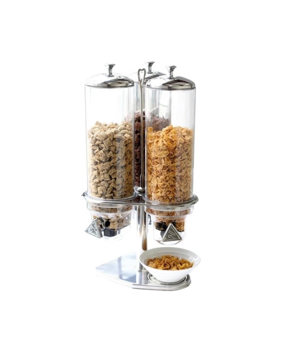 Cerealienspender - Edelstahl - 3 X 4 L - 861150