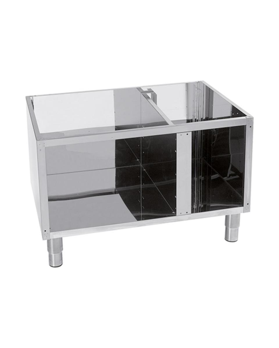 Onderkast - H 57 x 90 x 49 CM - 13 KG - RVS - 316672