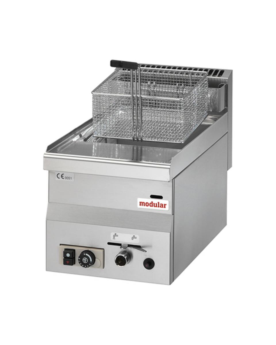 Fritteuse - 8 Liter - Propan - 30x60 cm - Modular - 316651