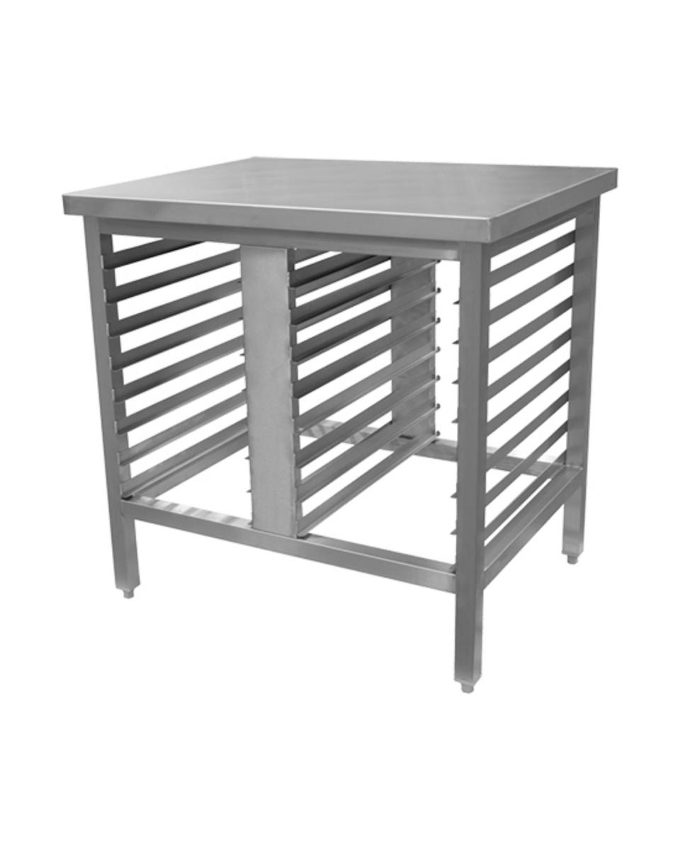Arbeitstisch / Untergestell - 1/1 GN - 90 cm - Edelstahl - 921010