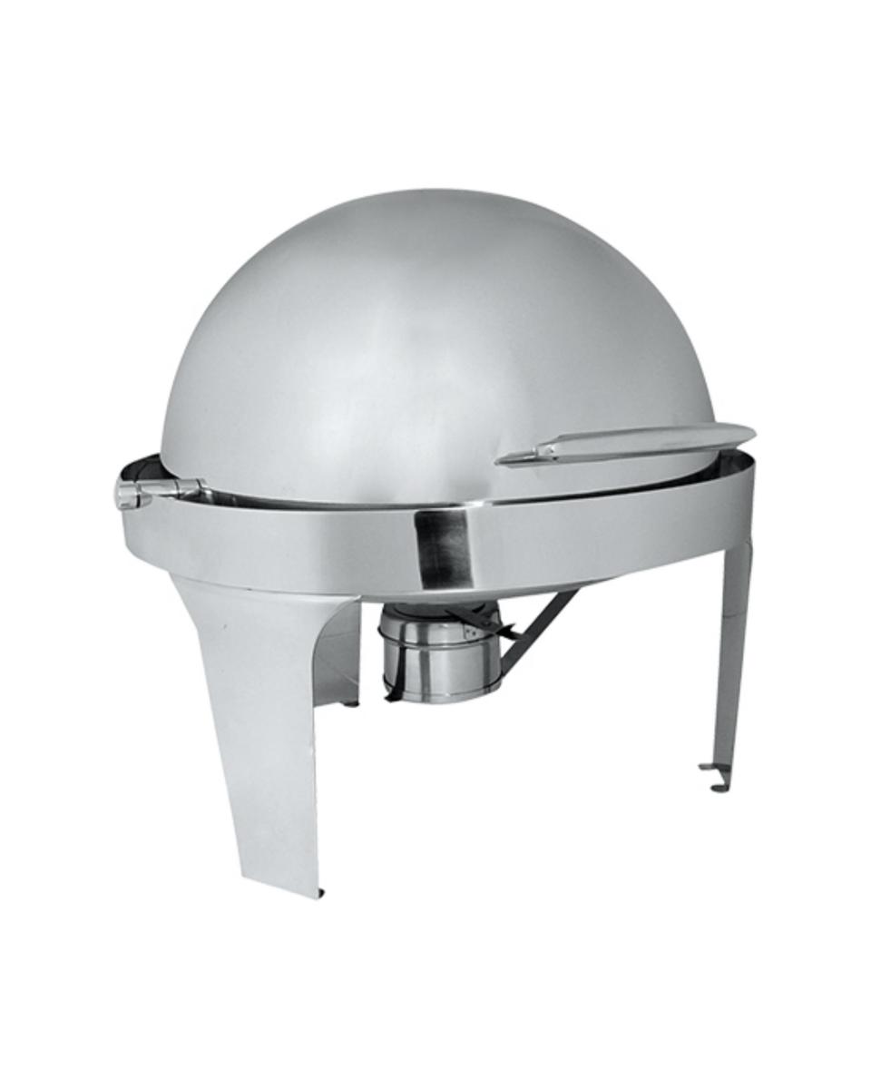 Chafing Dish Edelstahl - Classic One Rolltop Round
