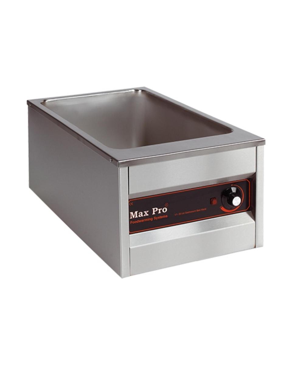 Bain Marie - Edelstahl - 1/1 GN - Max Pro - 921250