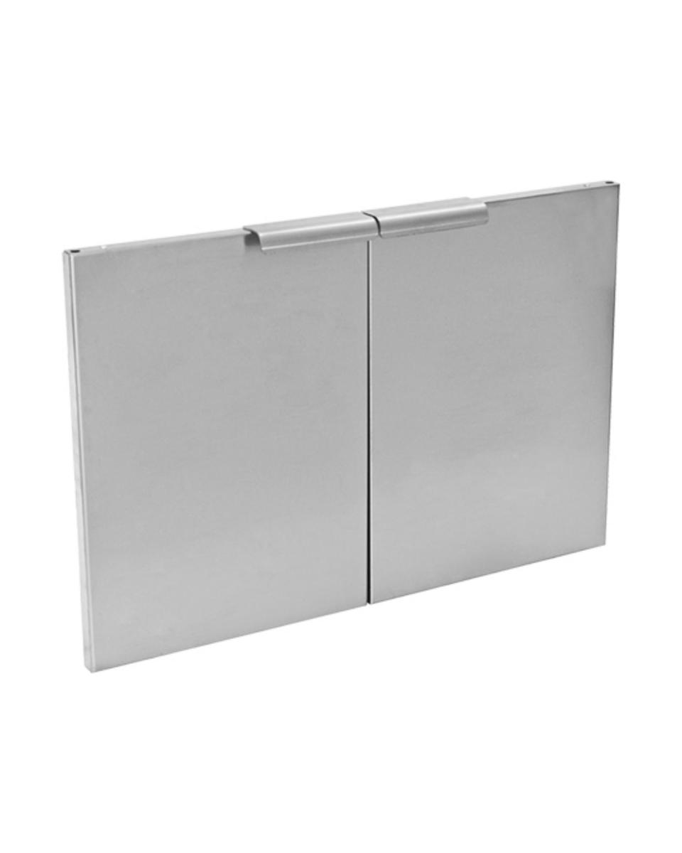 Türset – H 40 x 60 x 2 cm – 3,6 kg – Edelstahl – 316678