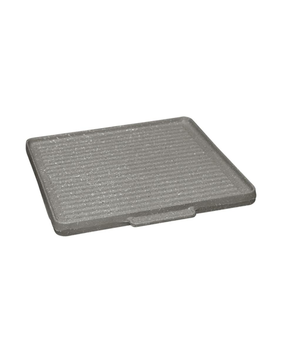Grillplatte – 40 x 40 cm – 7,7 kg – Gusseisen – 927013