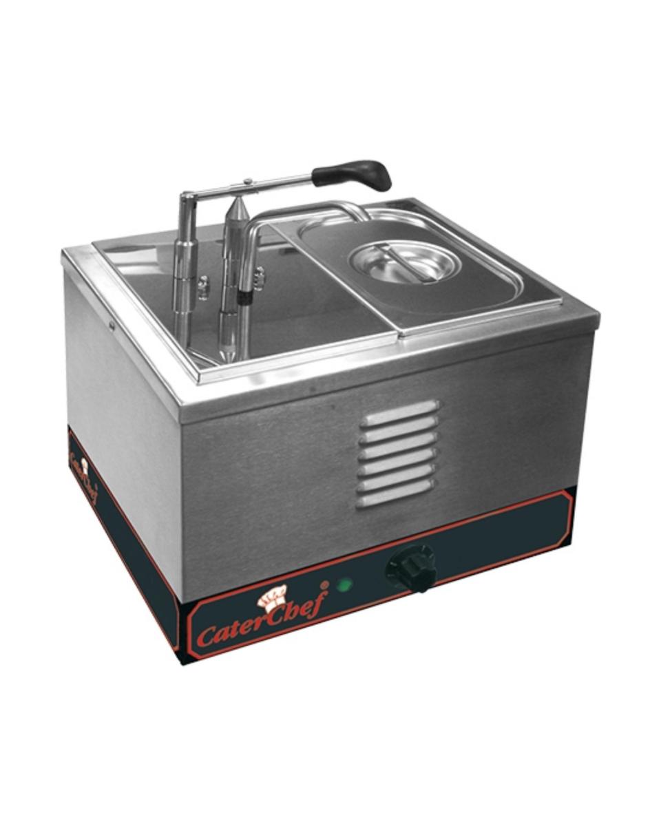 Saucenwärmer - H 27 x 36,5 x 36 CM - 5 KG - 220 - 240 V - 2000 W - 7,6 Liter - +0°C / +90°C - Caterchef - 688224