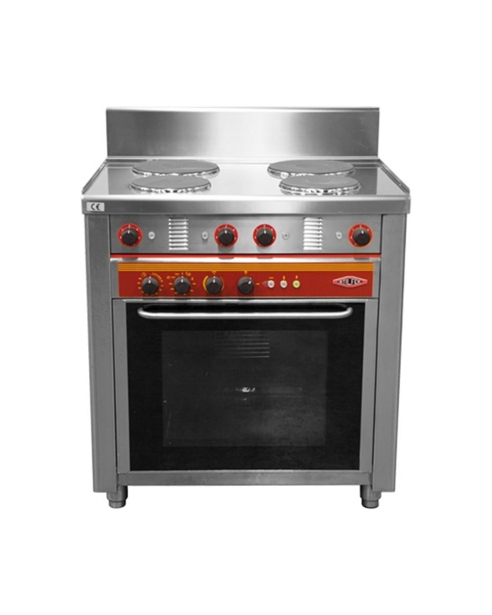 Herd – H 101 x 76 x 55,5 cm – 10 kg – 9500 W – Edelstahl – Stilfer – 527401
