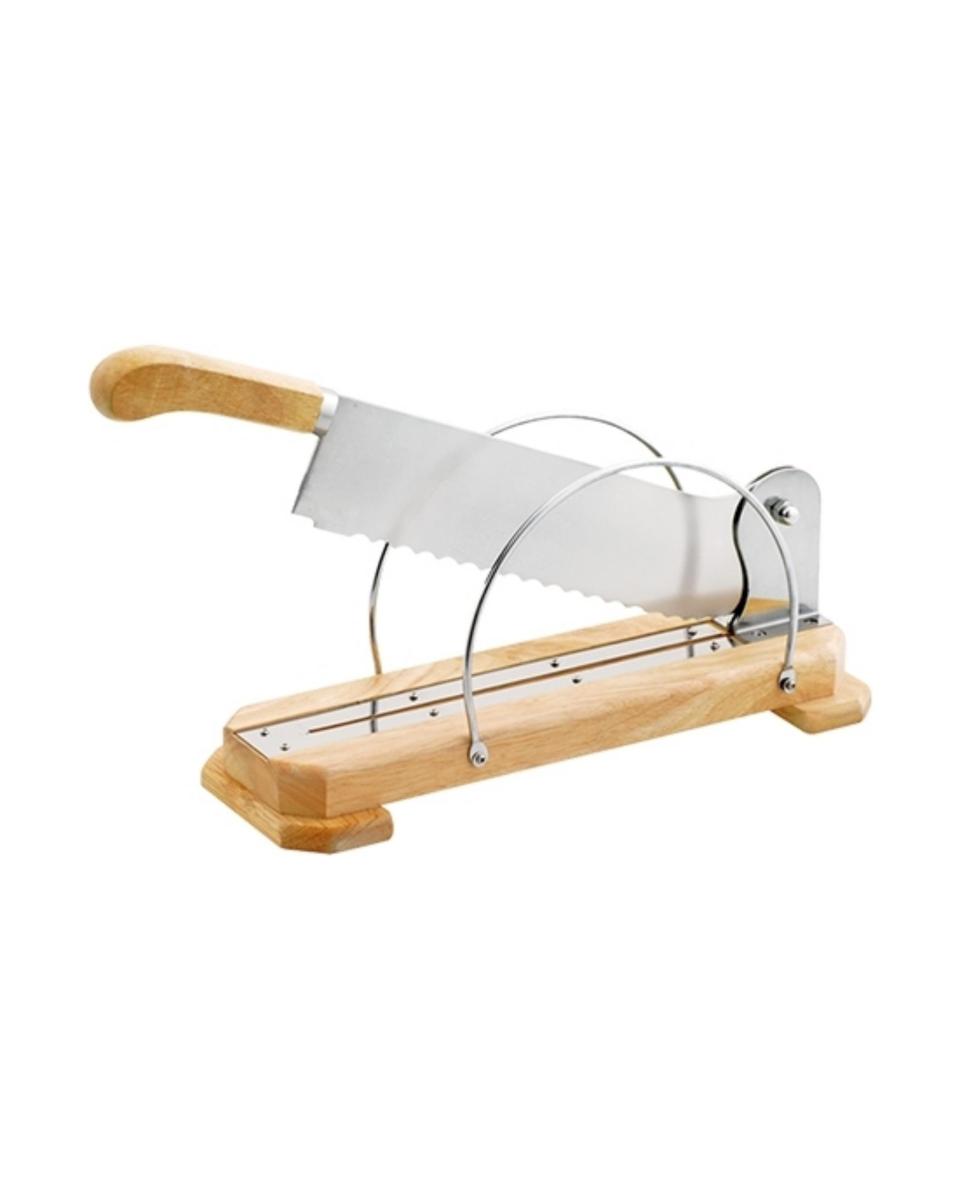 Baguetteschneider – H 15 x 11 x 40 cm – 2,2 kg – Edelstahl – Louis Tellier – 208120
