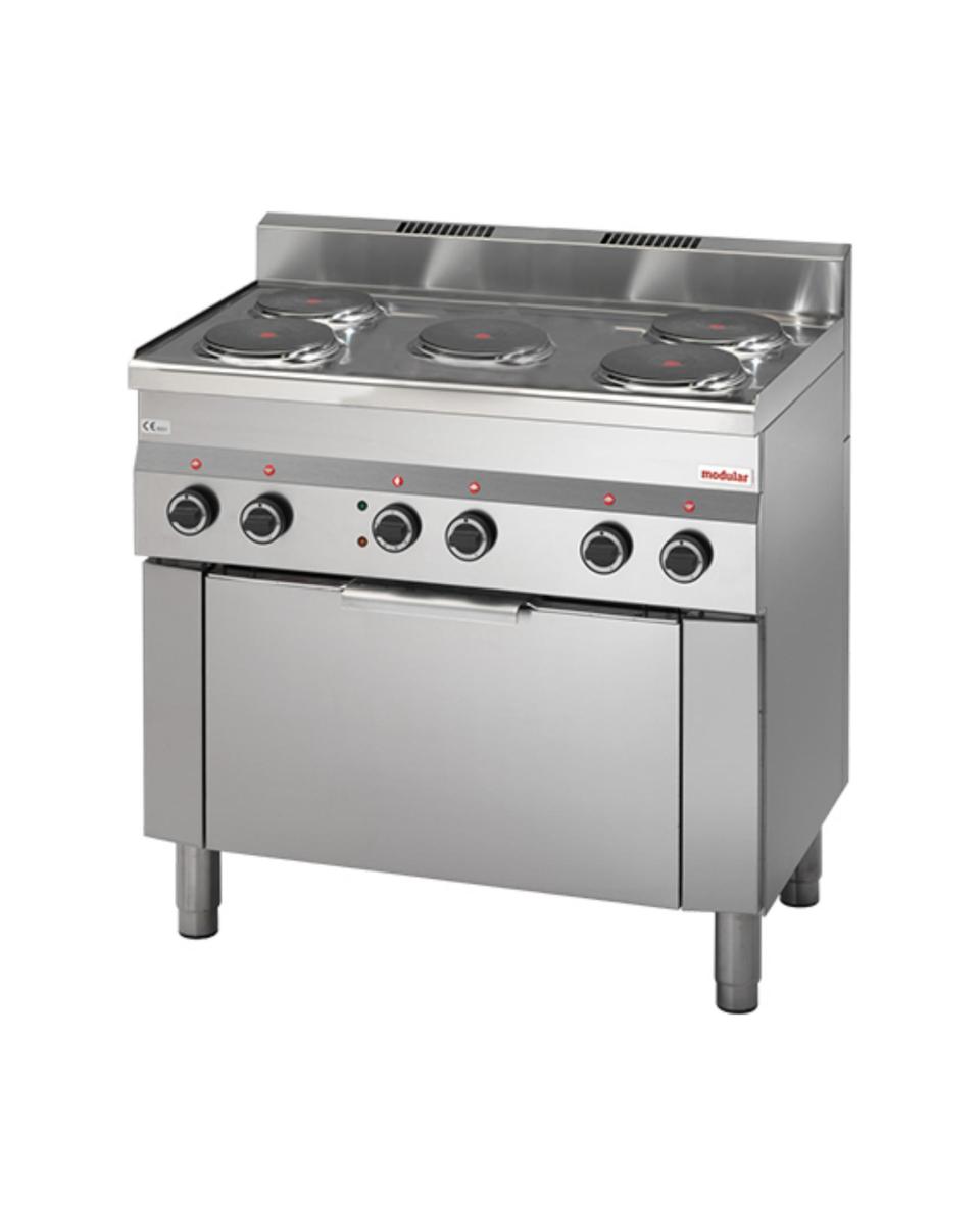 Herd - H 85 x 90 x 60 CM - 75 KG - 380-415 V - 10500 W - Edelstahl - +150 °C / +300 °C - Modular - 316694