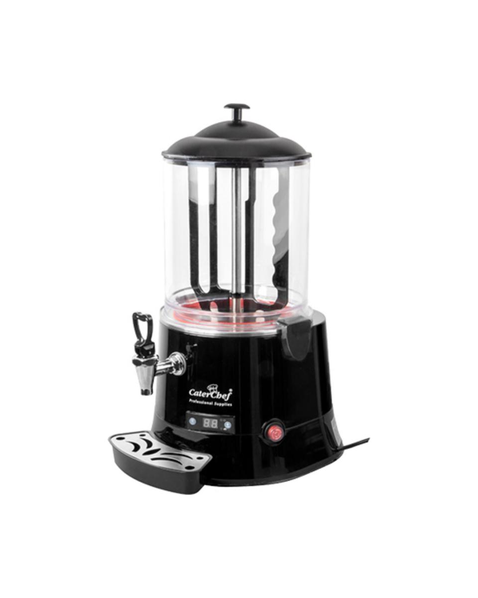 Schokoladenspender – H 57 x 40 x 32 cm – 7 kg – 220–240 V – 650 W – Polycarbonat – 10 Liter – Caterchef – 417110
