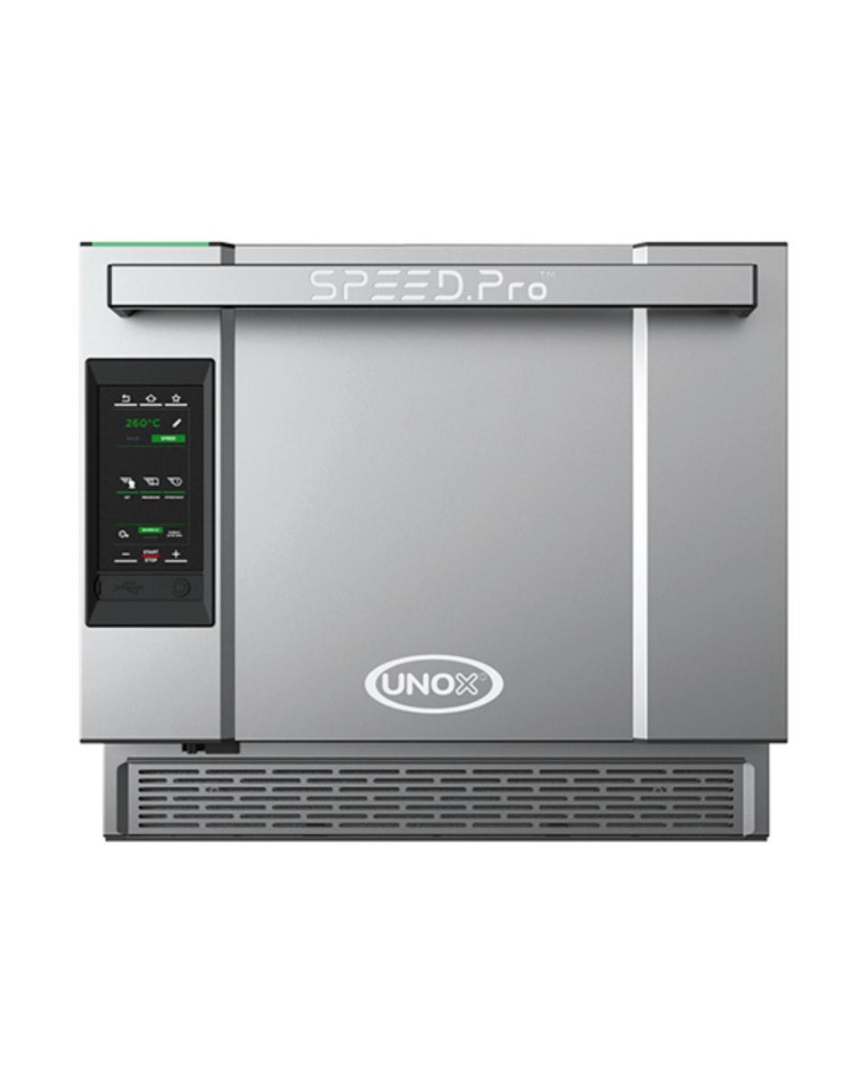 Bakerlux Speed.Pro - H 54,1 x 61,2 x 74,6 CM - 91 KG - 380 - 415 - Ohne - Stecker V - 6600 W - Edelstahl - +30°C / +260°C - Unox - 596010