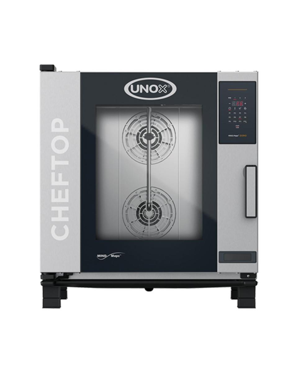 Cheftop Mindzero - H 84,3 x 75 x 78,3 CM - 72 KG - 380 - 415 - Ohne - Stecker V - 11700 W - Edelstahl - +30°C / +260°C - Unox - 596275
