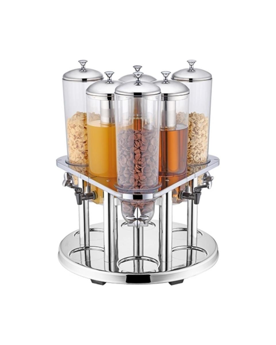 Müslispender – H 60 x 54 x 54 cm – 20,52 kg – Polycarbonat – 3 Liter – 861154