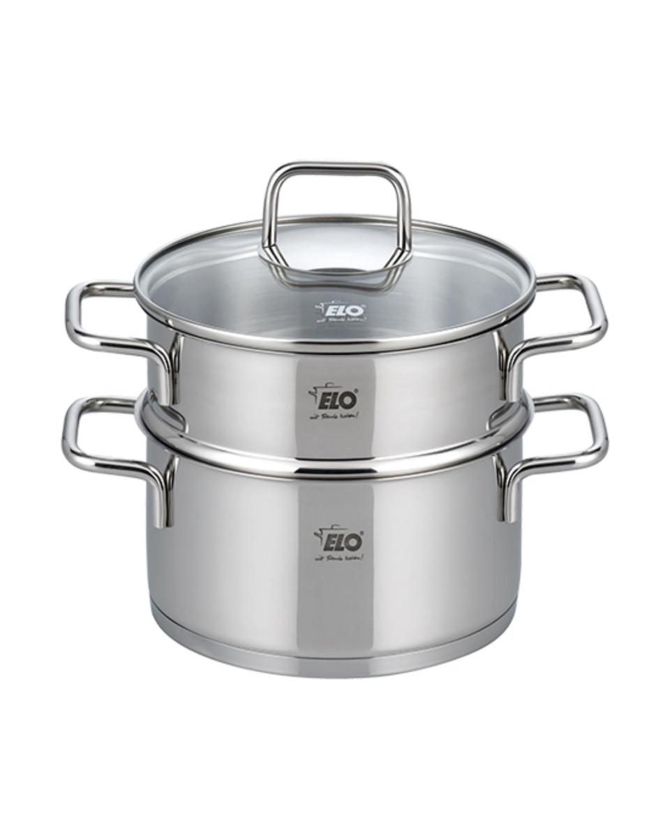 Dampfgarer – 1.625 kg – Ø18 cm – Edelstahl 18/10 – 520026