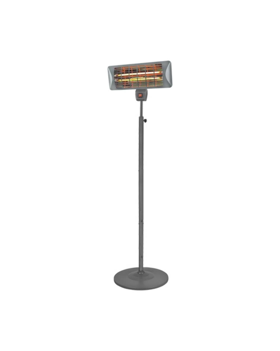 Terrassenheizer – H 202 x 50 x 47 cm – 9,5 kg – 220 – 240 V – 2000 W – Metall – 513035