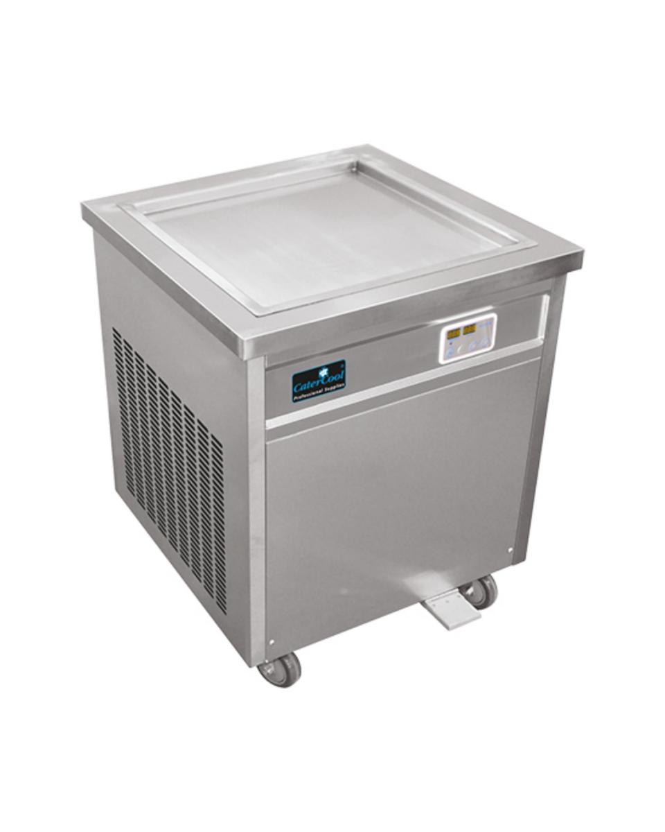 Eis-Teppanyaki – H 86,5 x 65 x 65 cm – 73 kg – 220–240 V – 1200 W – statisch – R410A – Edelstahl – +2 °C / -30 °C – CaterCool – 712040