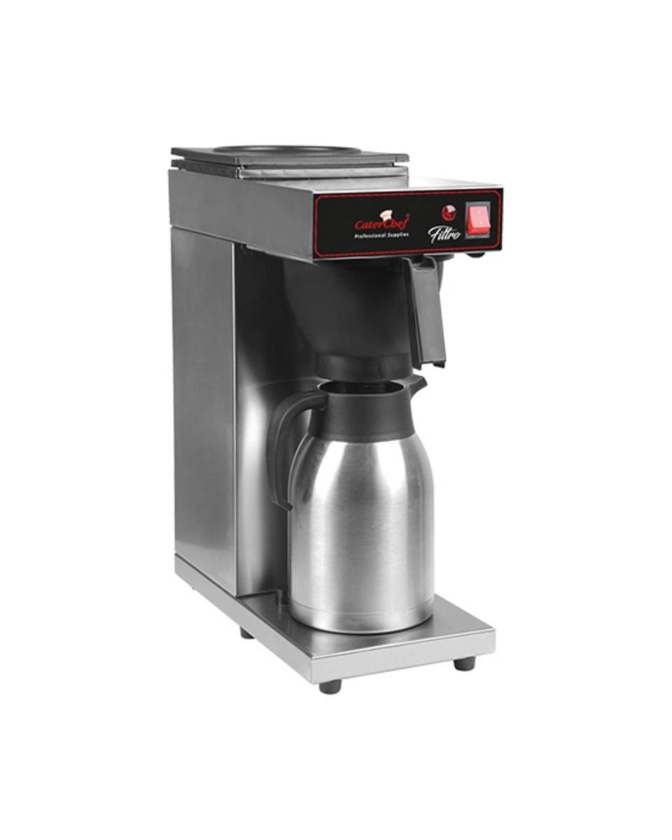Kaffeemaschine – H 51,8 x 19 x 37 cm – 5.843 kg – 220 – 240 V – 2400 W – Edelstahl – 1,8 Liter – Caterchef