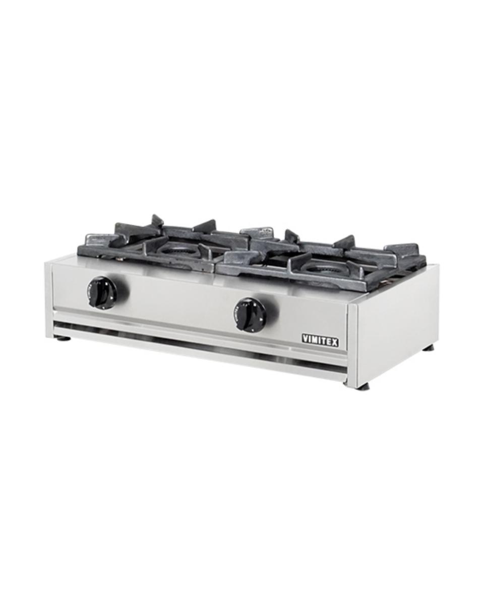 Herd – H 20 x 71 x 40 CM – 22 KG – Propangas – 14 CM – Edelstahl – Gas – Vimitex – 305102