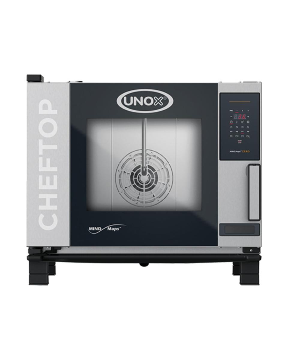 Cheftop Mindzero - H 67,5 x 75 x 78,3 CM - 61 KG - 220 - 240 - Ohne - Stecker V - 3000 W - Edelstahl - +30°C / +260°C - Unox - 596271