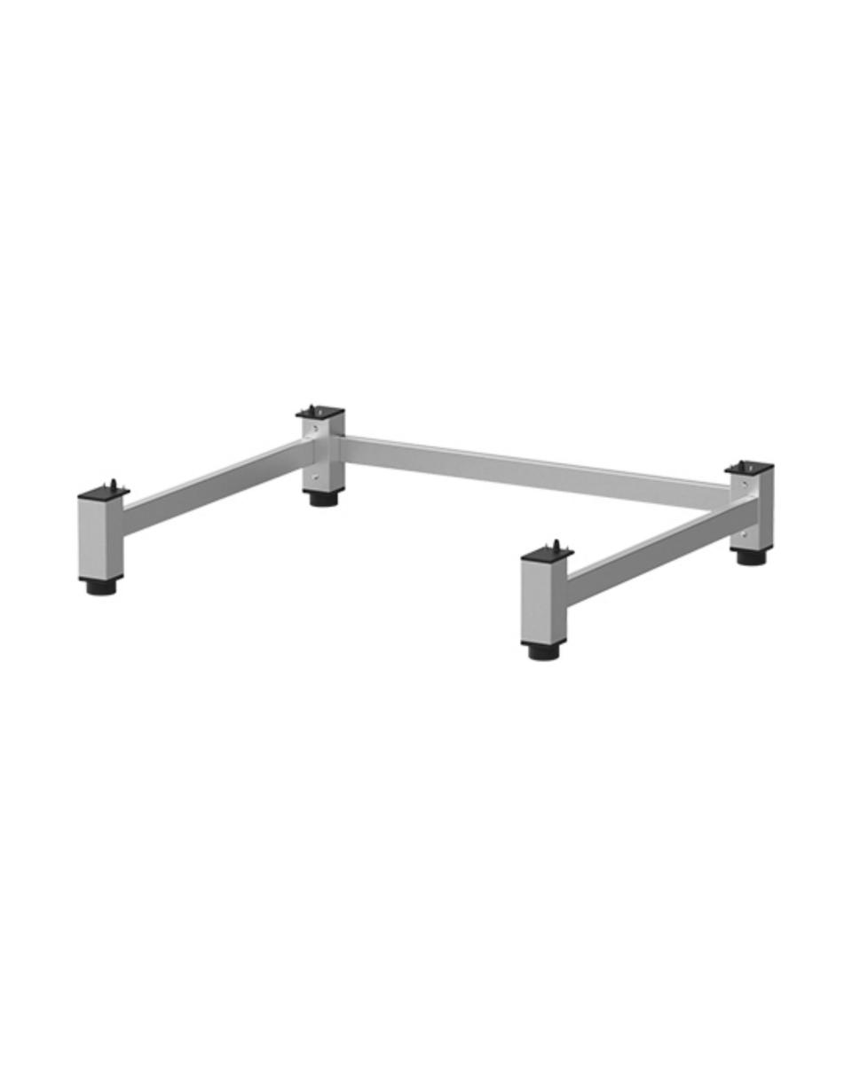 Bodenmodell Bakerlux Shop.Pro – H 15 x 79,4 x 68,8 CM – 6 KG – Edelstahl – 596139
