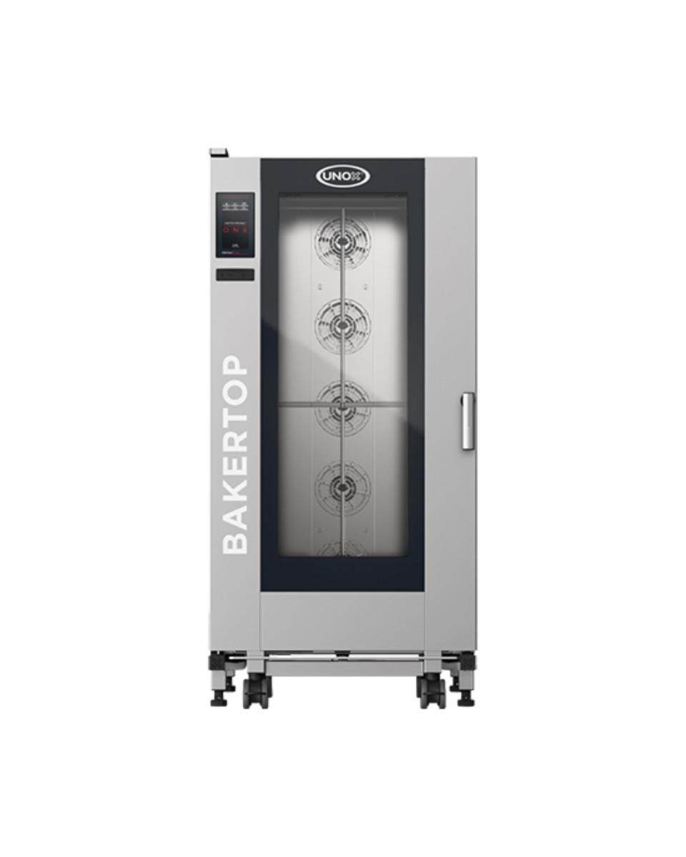 Bakertop Mindone – H 187,5 x 89,2 x 101,8 CM – 262 KG – 380 – 415 – Ohne – Stecker V – 29300 W – Edelstahl – +30 °C / +260 °C – Unox – 596451