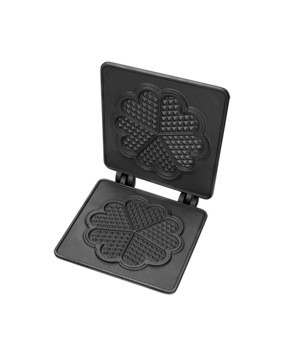 Herzwaffel - Einsätze 2-teilig - Gusseisen - 308079