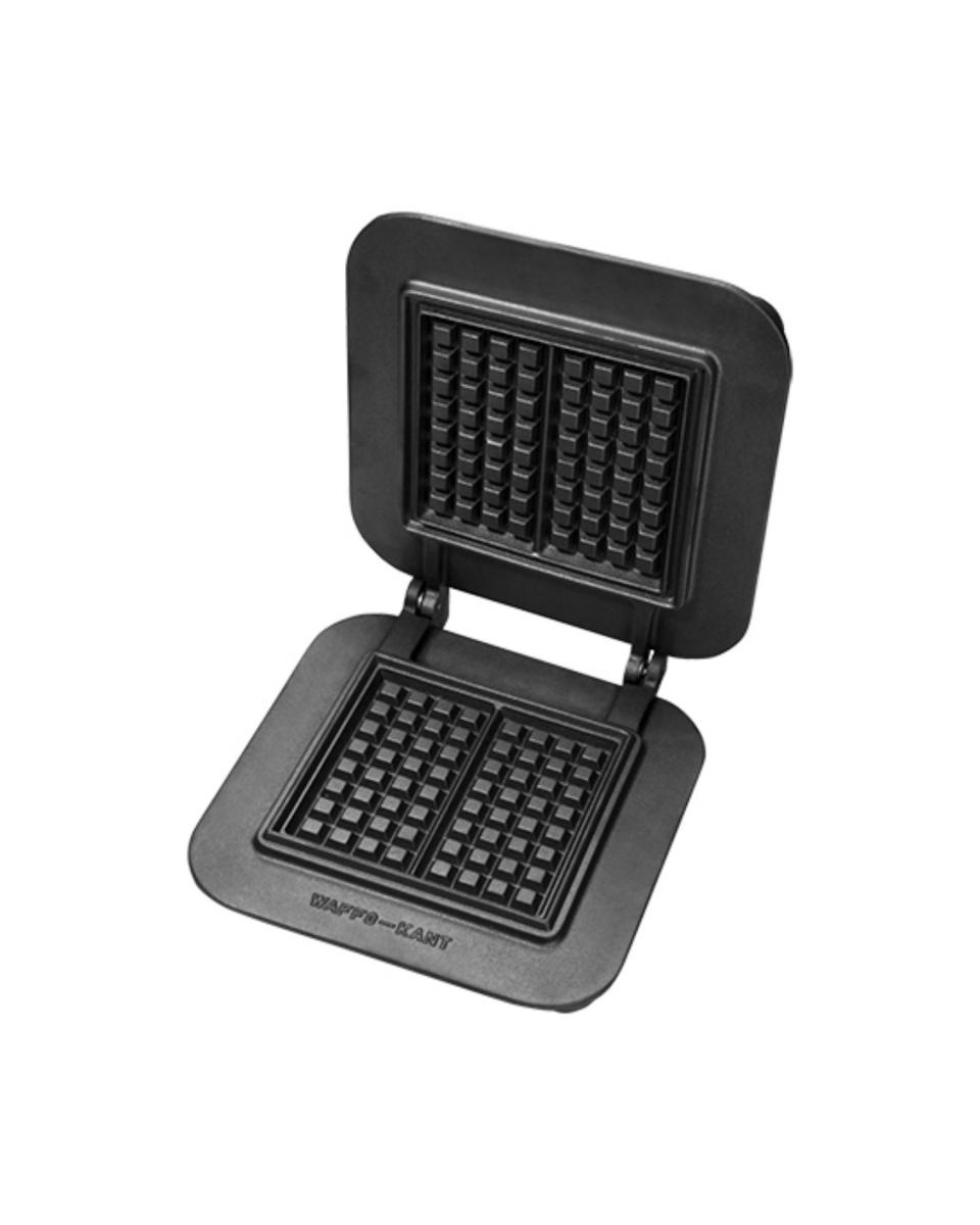 Waffel - Einsätze 2 Stück - Gusseisen - 308081