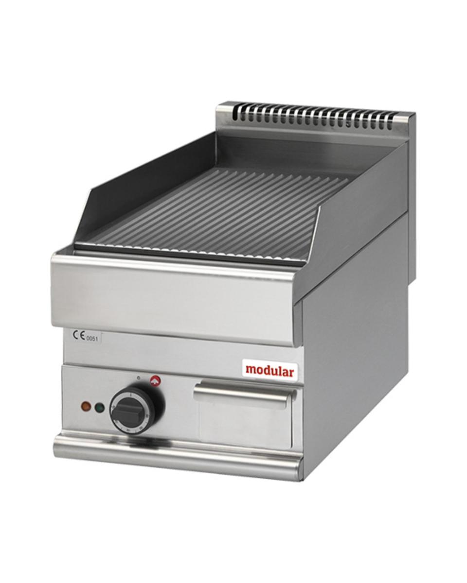 Back-/Grillplatte Modular 650 gerillt - 316034