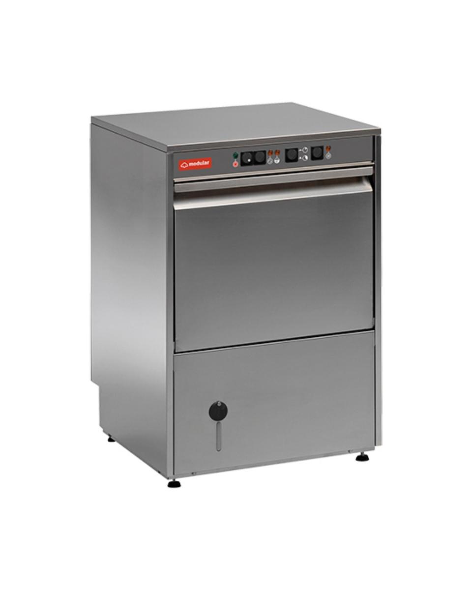 Gastro-Gläserspülmaschine - 40 x 40 Korb - 230V - 316540 - Modular