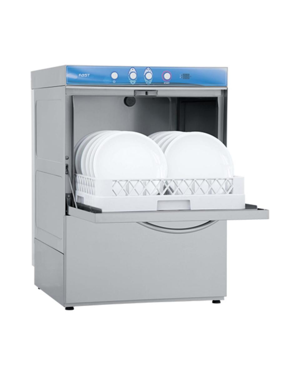 Gastro-Geschirrspüler - 50 x 50 Korb - Fast 160P - Ablasspumpe - 230V - 570055 - Elettrobar