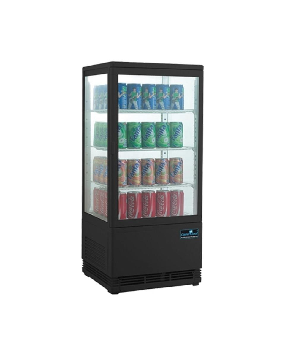 Kühlvitrine - Schwarz - 68 L - Catercool - 712013