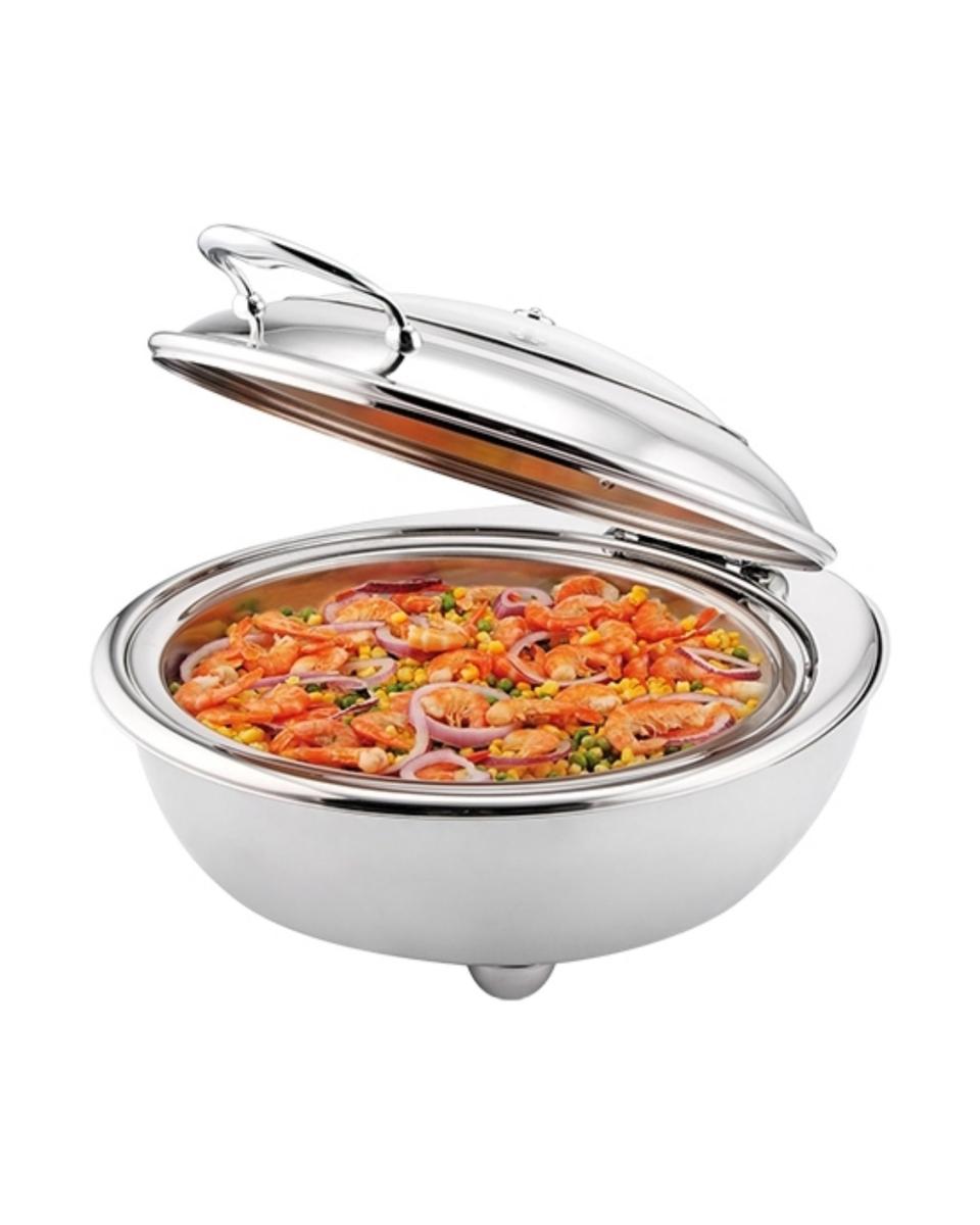 Chafing Dish - H 25,2 x 44,6 x 50,5 cm - 6,79 kg - 220 - 240 V - 310 W - Edelstahl 18/10 - 861130