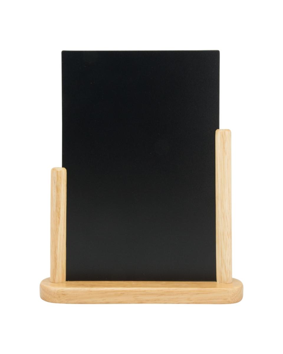 Tischtafel - Elegant groß - H 39,6 x 32 x 7,2 CM - Hellbraun - Securit - ELE-B-LA