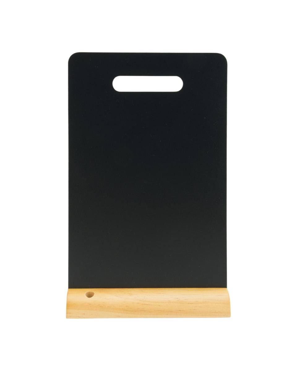 Tischkreidetafel Silhouette - Griff - Schwarz - Securit